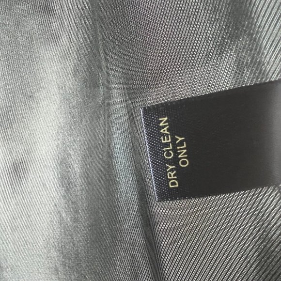 Banana Republic Blazer Jacket Mens 40S Gray Lanificio Wool Modern Fit Sport Coat - Picture 8 of 16